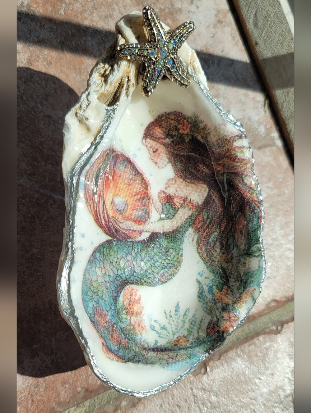 Oyster Shell Trinket Dish